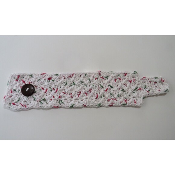 Crocheted Cup Cozy Handmade Coffee Mug or Tea Warmer - Picture 5 of 5